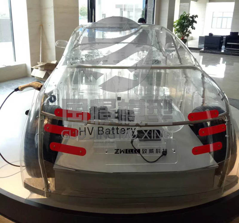 百色透明车模型
